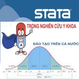 KHÓA ĐÀO TẠO PHÂN TÍCH SỐ LIỆU TRONG NGHIÊN CỨU Y - SINH BẰNG STATA